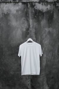 Classic White Crew Neck T-Shirt