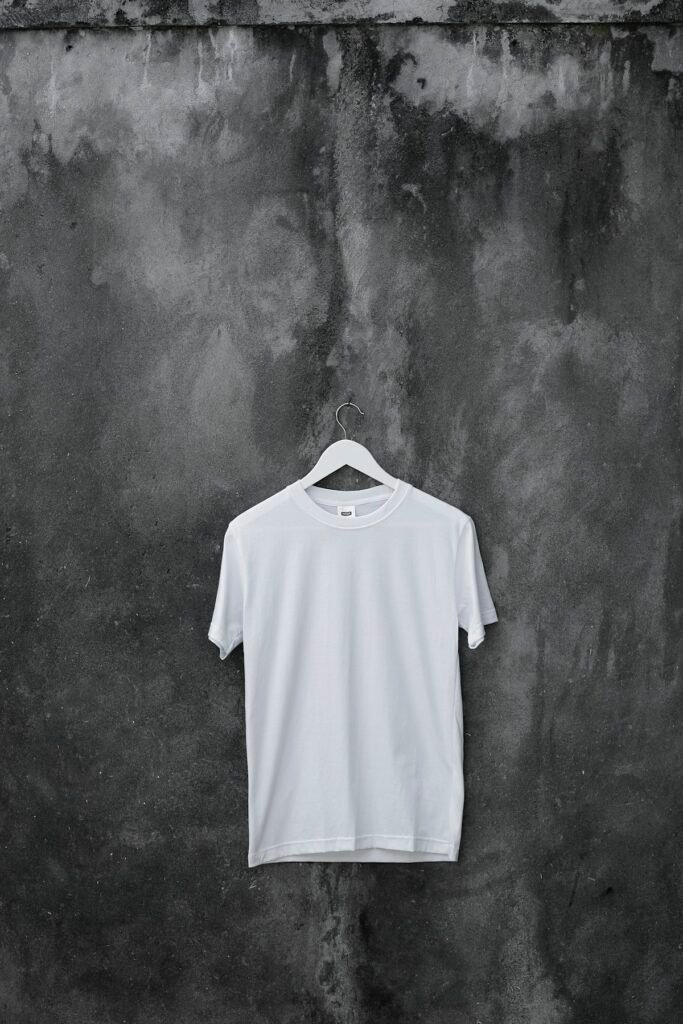 Classic White Crew Neck T-Shirt