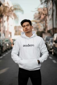 White Pullover Hoodie