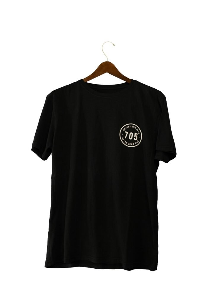 Black Crew Neck T-Shirt