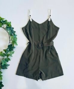 Black Leather Strap Dress