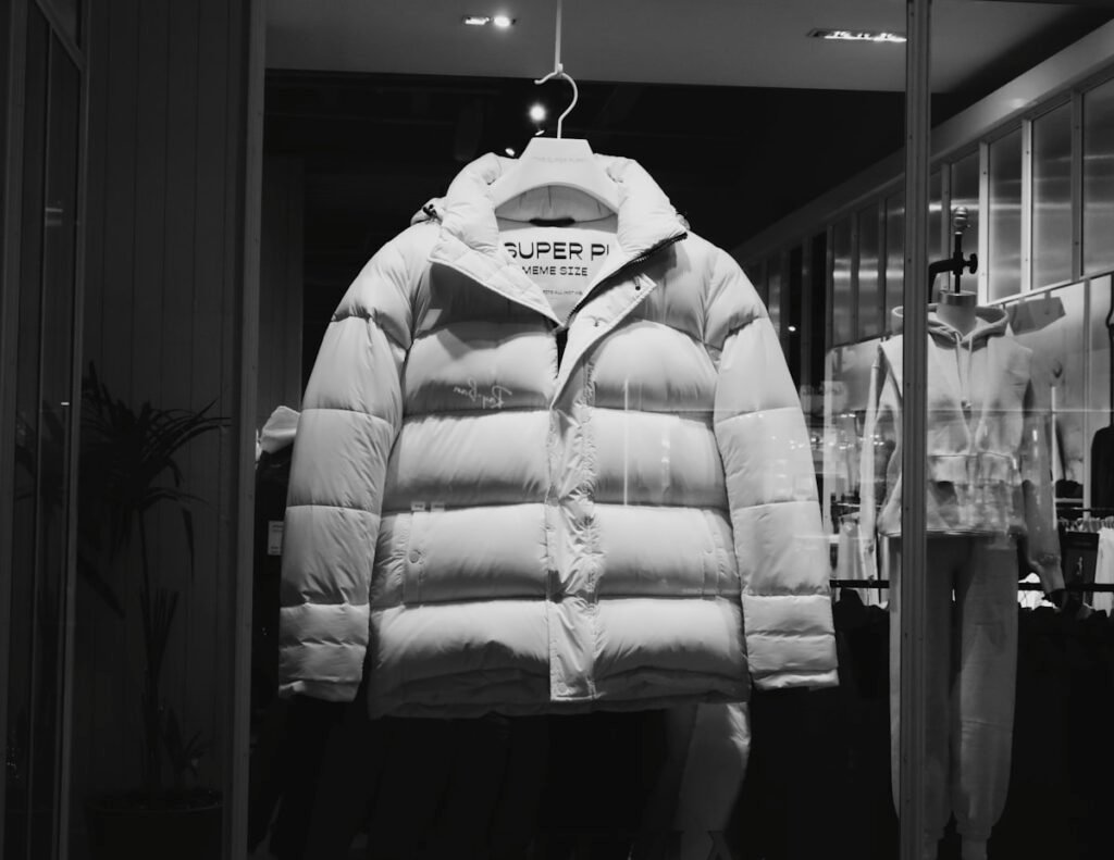 White Puffer Jacket