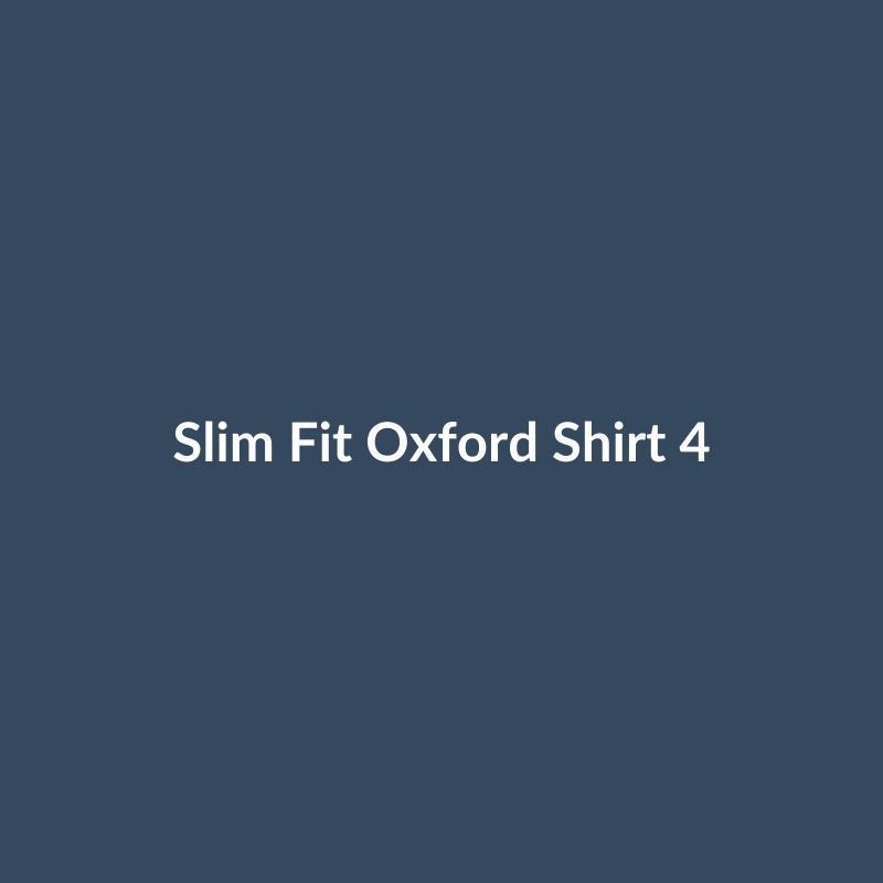 Slim Fit Oxford Shirt