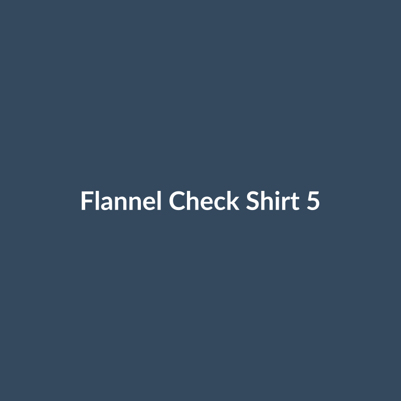 Flannel Check Shirt
