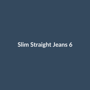Slim Straight Jeans