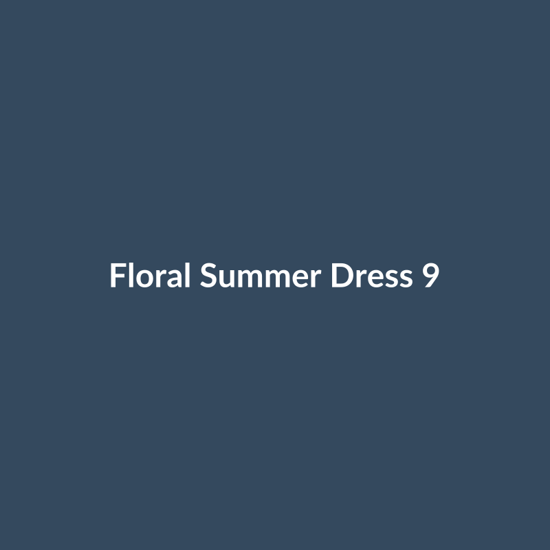 Floral Summer Dress