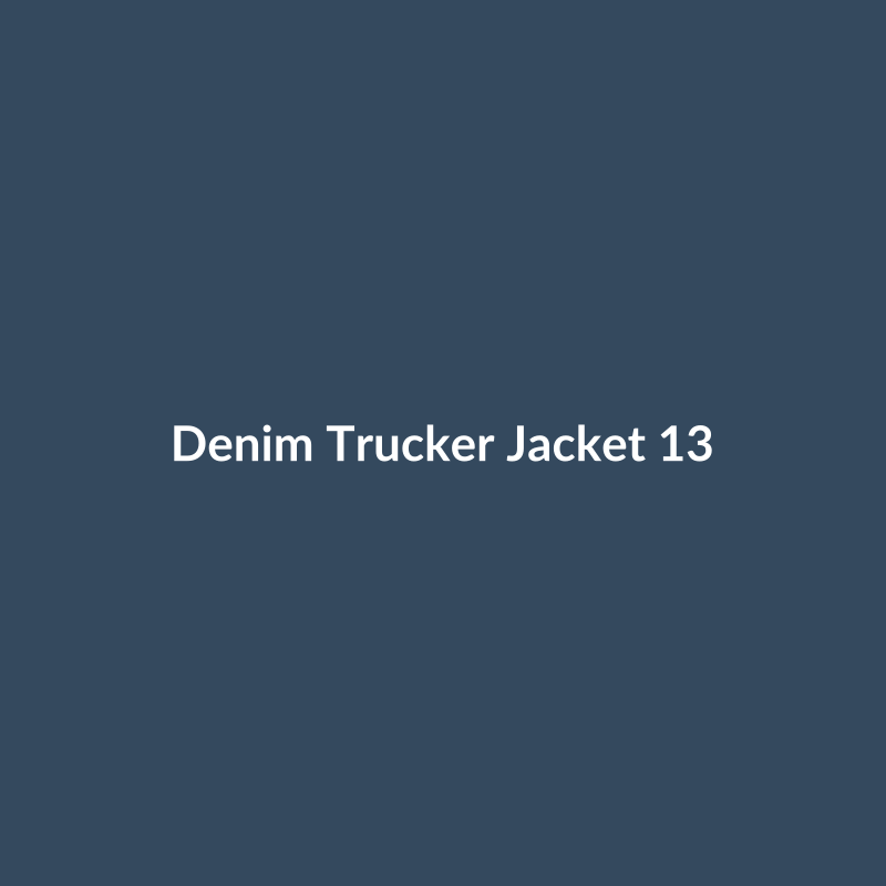Denim Trucker Jacket